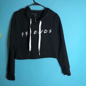 FRIENDS crop top sweater